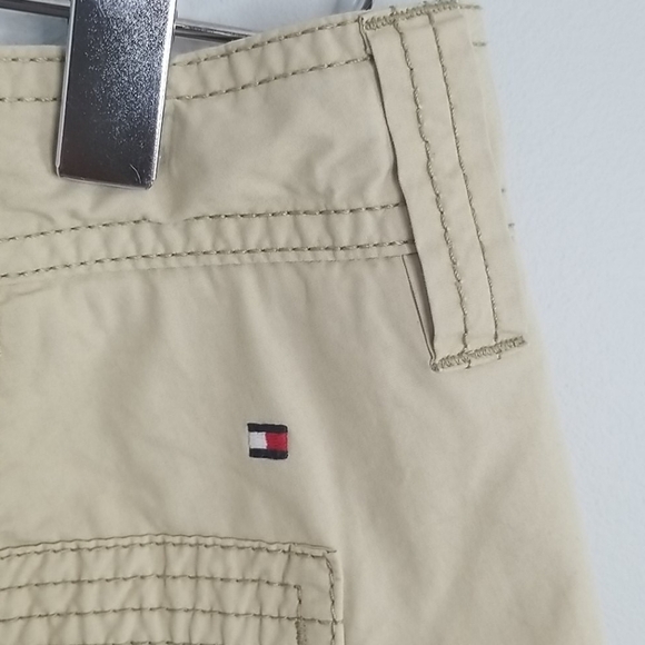 Tommy Hilfiger roll up khaki shorts 4 y2k - Picture 6 of 9